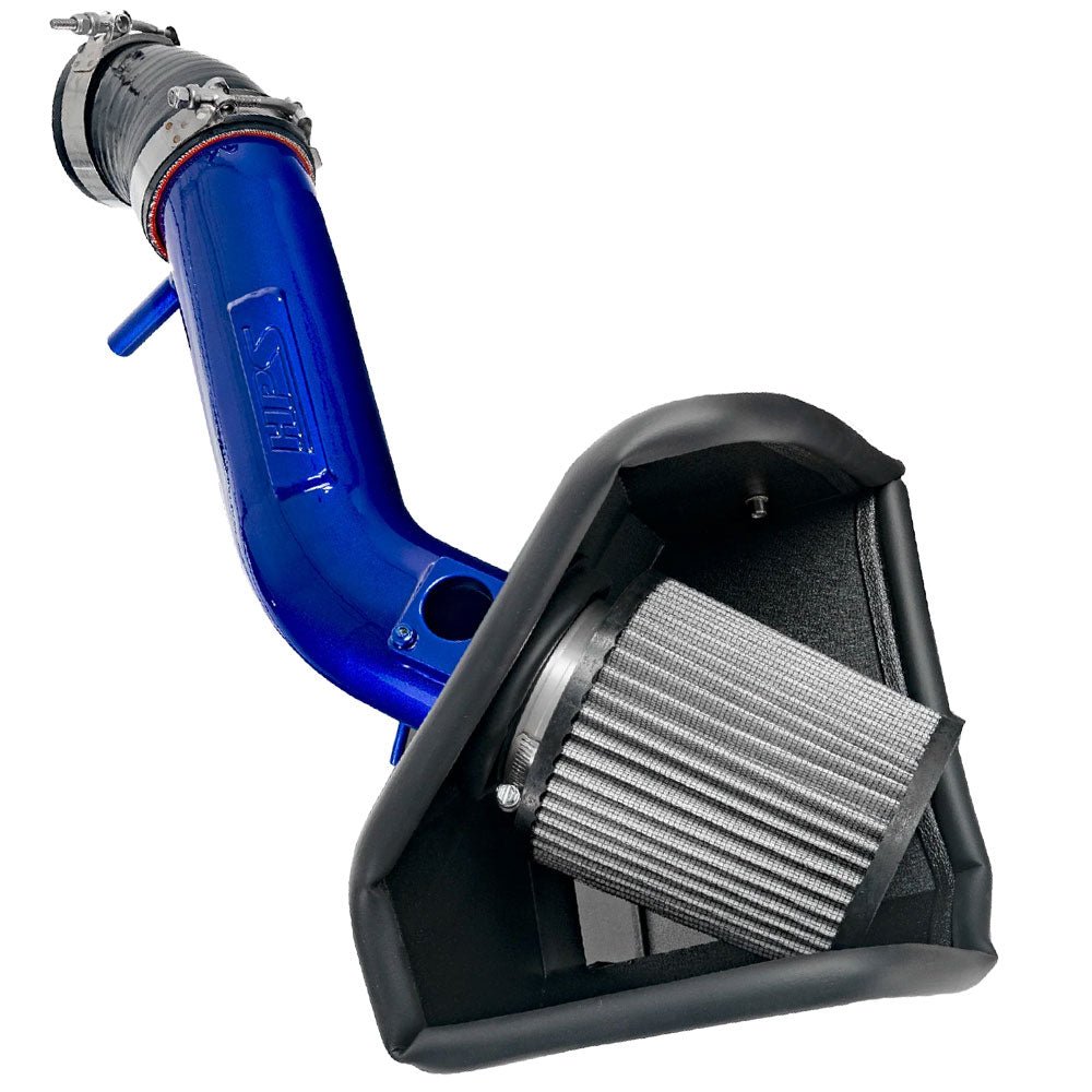 HPS Blue Shortram Air Intake Kit w/Heat Shield For 18-24 Toyota Camry 3.5L V6 (XV70)