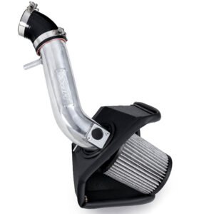 HPS Polish Shortram Air Intake Kit w/Heat Shield For 18-24 Toyota Camry 3.5L V6 (XV70)