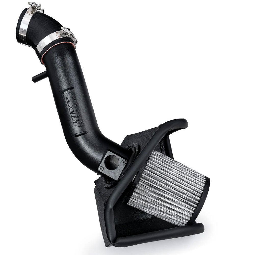 HPS Black Shortram Air Intake Kit w/Heat Shield For 18-24 Toyota Camry 3.5L V6 (XV70)