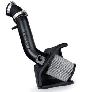 HPS Black Shortram Air Intake Kit w/Heat Shield For 18-24 Toyota Camry 3.5L V6 (XV70)