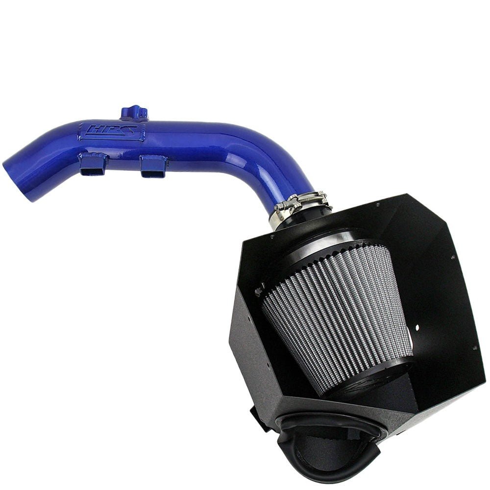 HPS Blue 3″ Aluminum Shortram Air Intake For 15-19 BMW X6 N55 3.0L Turbo F16