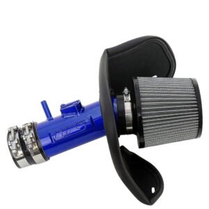 HPS Blue 3″ Shortram Air Intake w/Heatshield For 10-14 Acura TSX 3.5L V6 CU4