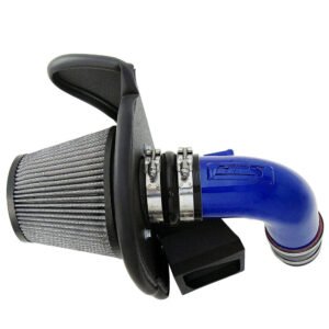 HPS Blue Shortram Air Intake Kit w/Heat Shield For BMW 19-24 X5 / 20-24 X6 / 19-22 X7 3.0L B58 Turbo (G07)