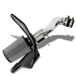 HPS Polish Shortram Air Intake Kit + Heat Shield For 98-00 Lexus GS300 3.0L Non Turbo S160 2nd Gen