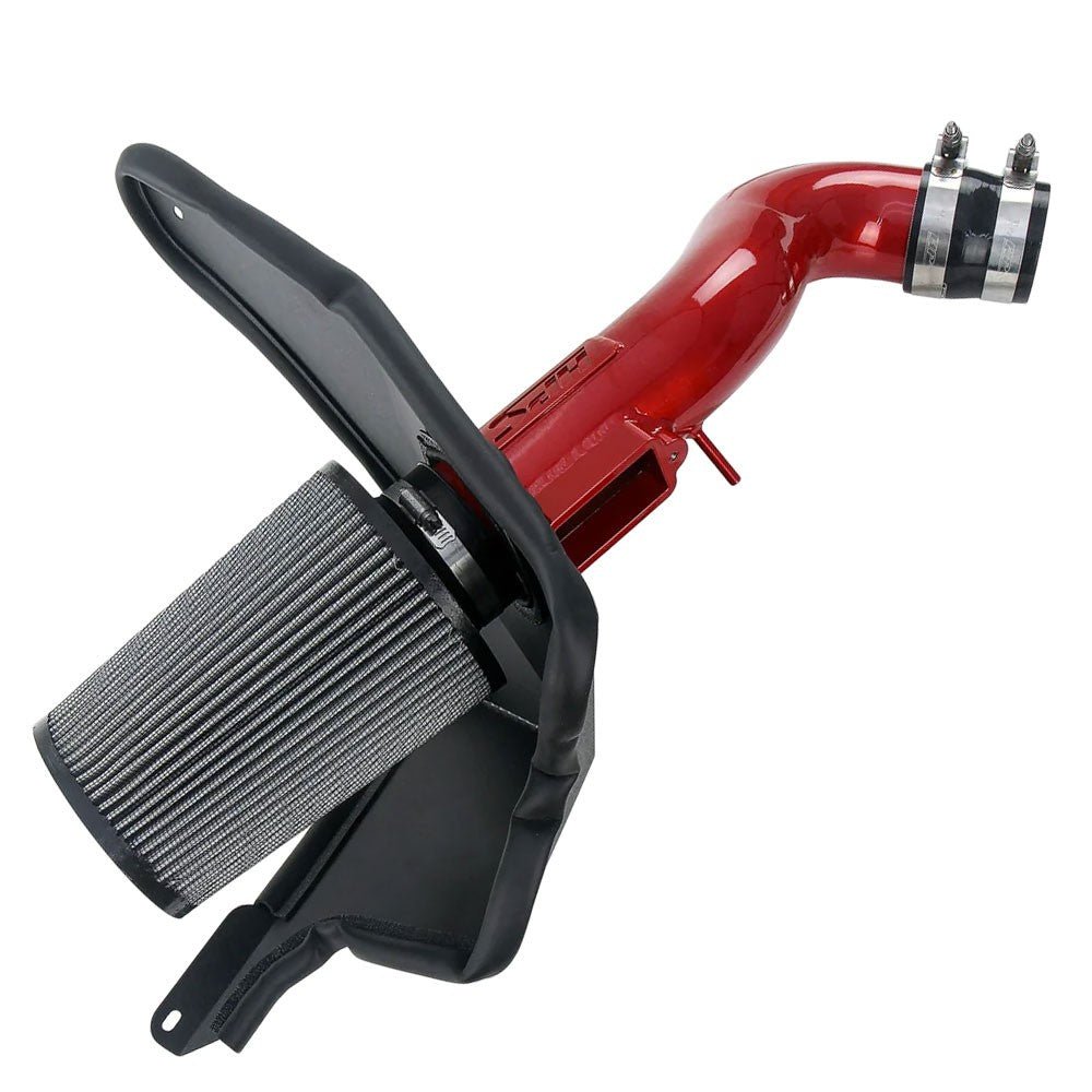 HPS Red Shortram Air Intake + Heat Shield For 98-00 Lexus GS300 3.0L 2JZ-GE (S160 2nd Gen)