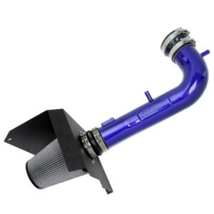 HPS Blue Shortram Air Intake + Heat Shield For 14-18 Chevrolet Silverado GMC Sierra 1500/18-20 Yukon 6.2L V8
