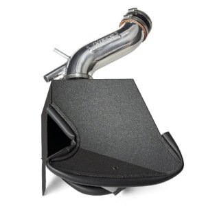 HPS Polish Shortram Air Intake Kit w/Heat Shield For 21+24 Kia K5 (DL3) / 20-23 Hyundai Sonata 1.6L Turbo (DN8)