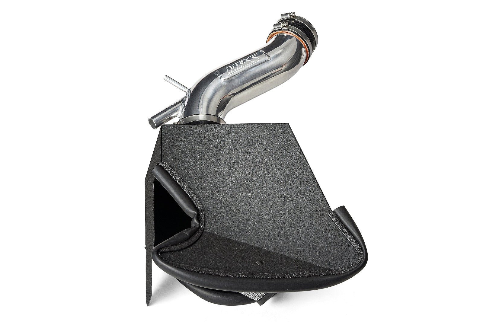 HPS Polish Shortram Air Intake Kit w/Heat Shield For 21+24 Kia K5 (DL3) / 20-23 Hyundai Sonata 1.6L Turbo (DN8)