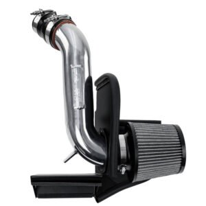 HPS Polish Shortram Air Intake with Heat Shield For 19-21 Volkswagen Jetta 1.4L Turbo (A7)