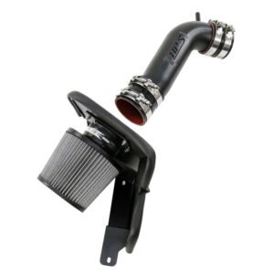 HPS Black Aluminum Shortram Air Intake Kit w/Heat Shield For 93-96 Toyota Supra 3.0L Non Turbo 2JZGE
