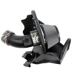 HPS Black Shortram Air Intake Kit w/Heat Shield For 21+ Acura TLX Type-S 3.0L Turbo (UB7)