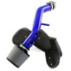 HPS Blue Aluminum Shortram Air Intake Kit w/Heat Shield For 07-11 Lexus GS350 3.5L V6 (S190)