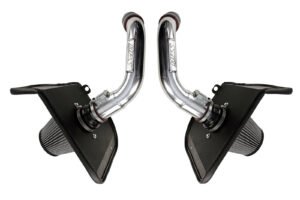 HPS Polish Shortram Air Intake w/Heat Shield For 23-24 Sequoia XK80/22-24 Tundra XK70 3.4L V6 Turbo