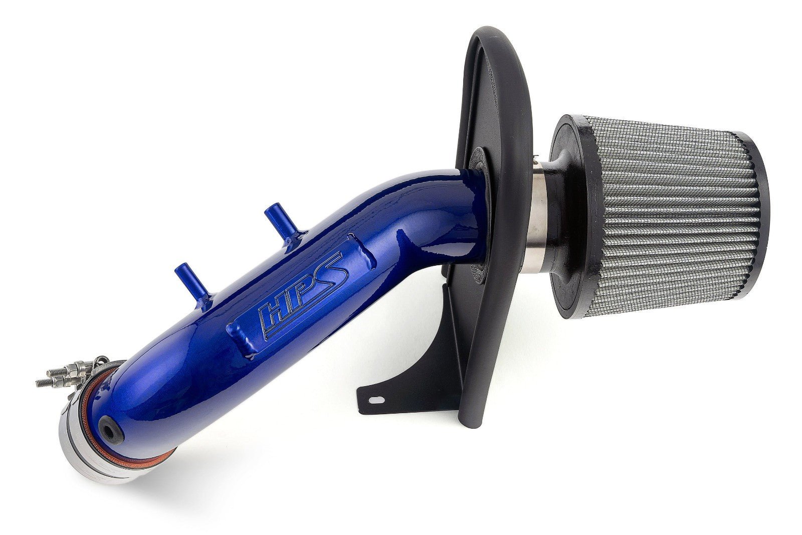 HPS Blue Shortram Air Intake w/Heat Shield For 04-08 Acura TSX 2.4L/03-06 Honda Accord 2.4L w/o MAF Sensor