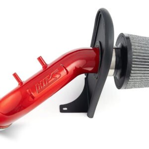 HPS Red Shortram Air Intake w/Heat Shield For 04-08 Acura TSX 2.4L/03-06 Honda Accord 2.4L w/o MAF Sensor