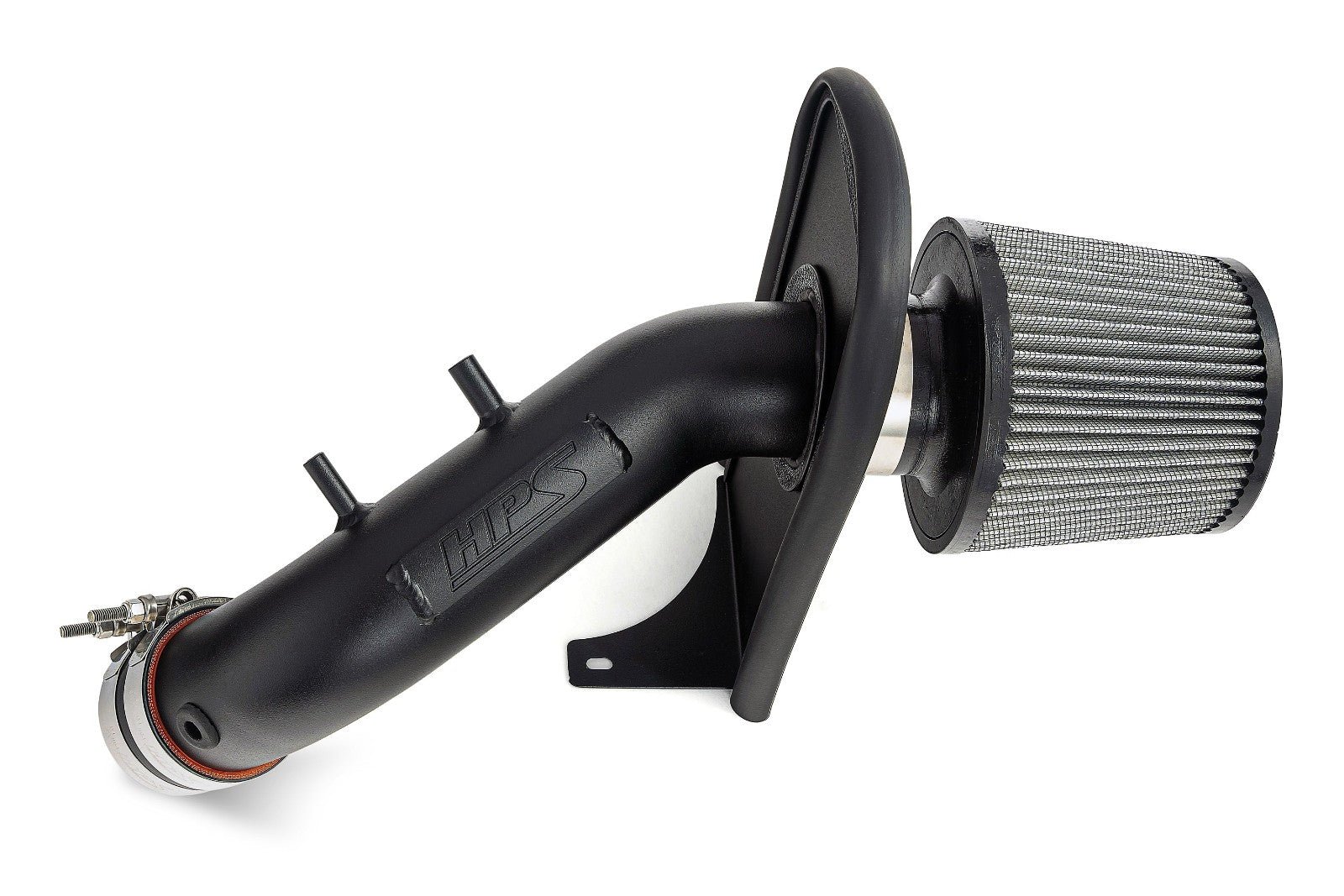 HPS Black Shortram Air Intake w/Heat Shield For 04-08 Acura TSX 2.4L/03-06 Honda Accord 2.4L w/o MAF Sensor