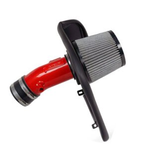 HPS Red Shortram Air Intake w/Heat Shield For 06-12 Toyota RAV4 3.5L V6 (XA30)
