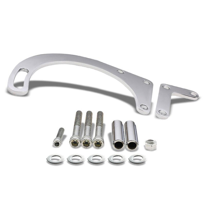 Aluminum Low Mount Alternator Bracket For 55-68 Small Block SBC V8 Short Water Pump