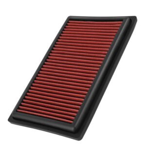 Red High Flow Washable Drop-In Panel Air Filter For 15-19 C300 C350e 2.0L Turbo
