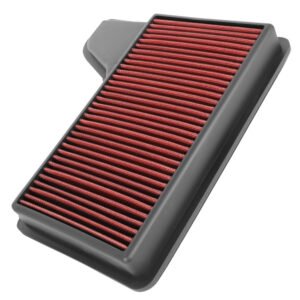 Red High Flow Washable Drop-In Panel Air Filter For 15-19 Mustang 2.3L 3.7L 5.0L