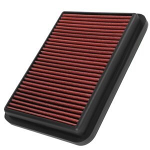 Red High Flow Drop-In Panel Air Filter For 19-20 Yaris/17-18 Yaris iA 1.5L