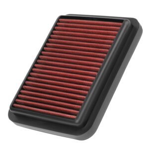 Red High Flow Washable Drop-In Panel Air Filter For 14-22 Accord 2.0L Hybrid/Plug-In