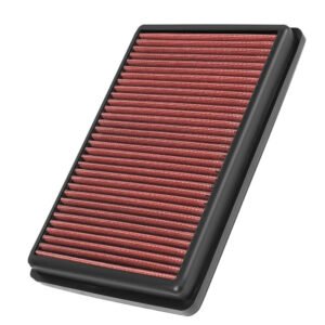 Red High Flow Drop-In Panel Air Filter For 02-10 Ram 1500 3.7L 4.7L 5.7L 5.9L