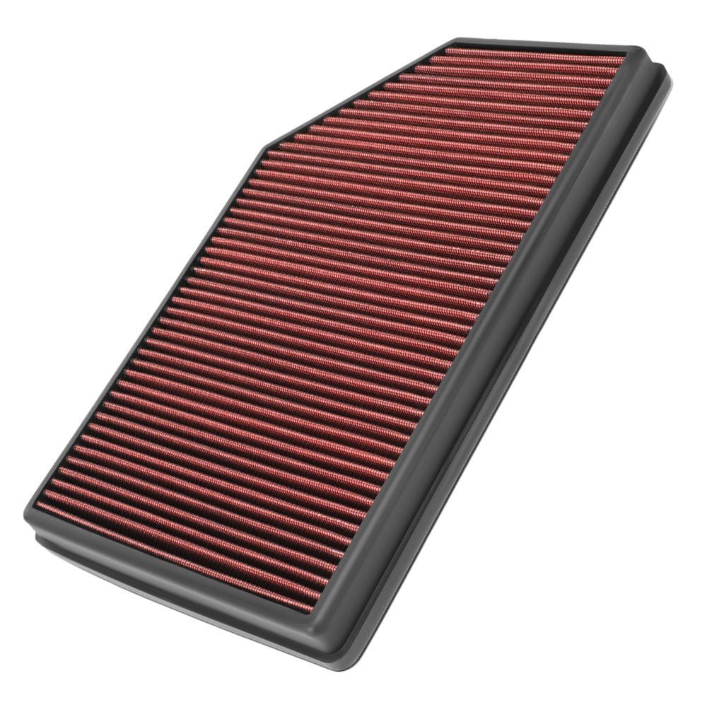 Red High Flow Washable Drop-In Panel Air Filter For 10-20 V60 2.0L Gas Turbo