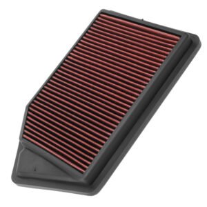 Red High Flow Washable Drop-In Panel Air Filter For 13-17 Honda Accord 2.4L Gas