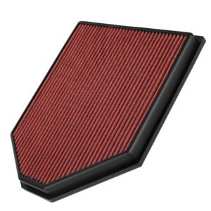 Red High Flow Drop-In Panel Air Filter For 11-17 X3 2.0T 3.0L/14-18 X4 2.0T