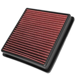 Red High Flow Drop-In Panel Air Filter For 14-19 Grand Cherokee 3.0 Diesel Tubro