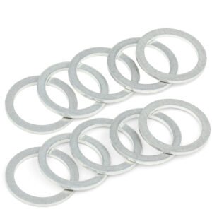 HPS Crush Sealing Washer [M22] (Aluminum, Silver) (10PCs)
