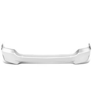 Chrome Front Middle Bumper Face Bar [W/O Park Sensor Hole & Fog Light Cutout] For 16-19 Chevrolet Silverado 1500/LD