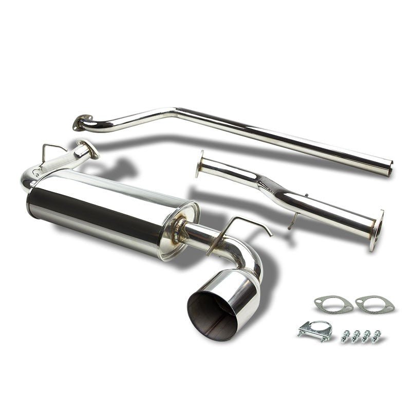 Catback Exhaust System 4.75″ Round Muffler Tip For 00-05 Dodge Neon 2.0L SOHC