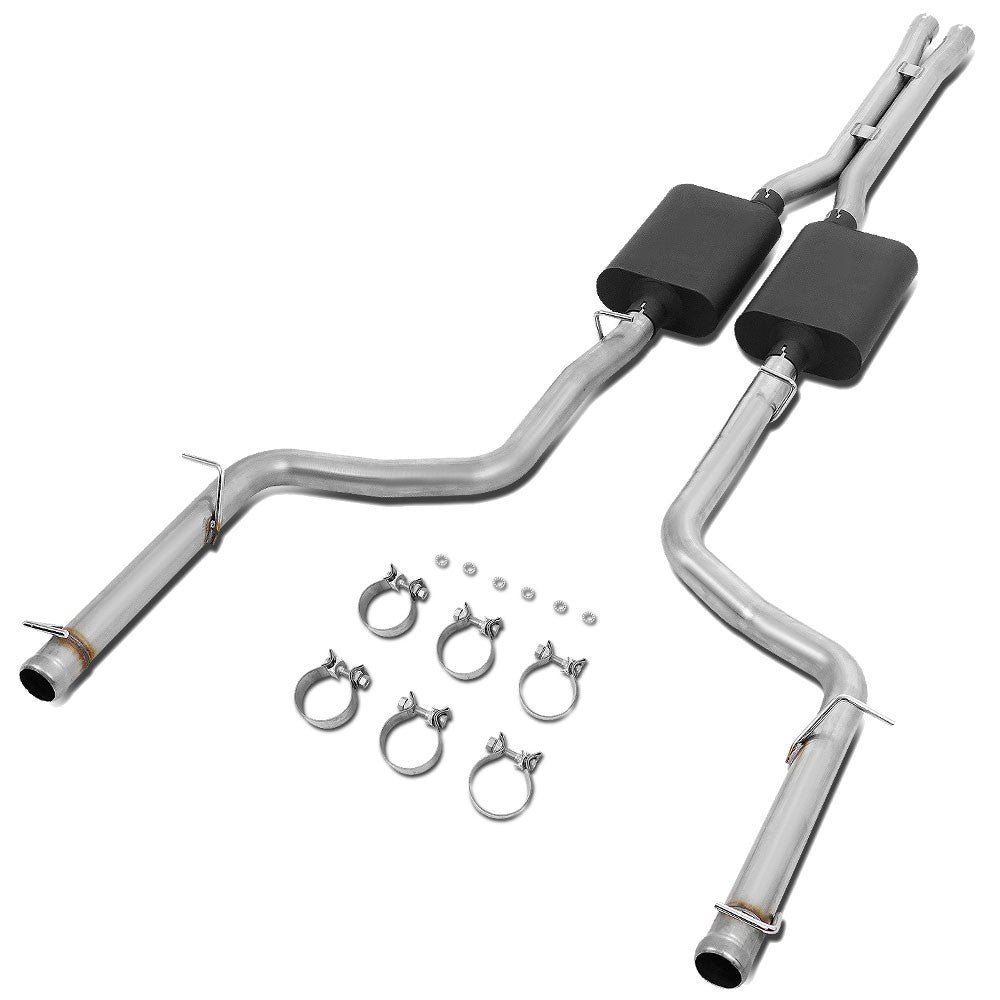 2.5″ Tubing Axleback Exhaust System For 09-14 Dodge Challenger 5.7L 3rd Gen
