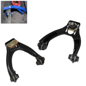 Aluminum Black Adjustable Front Suspension Arm Camber Kit For 96-00 Honda Civic (EJ6 EJ7 EJ8 EM1 6th Gen)