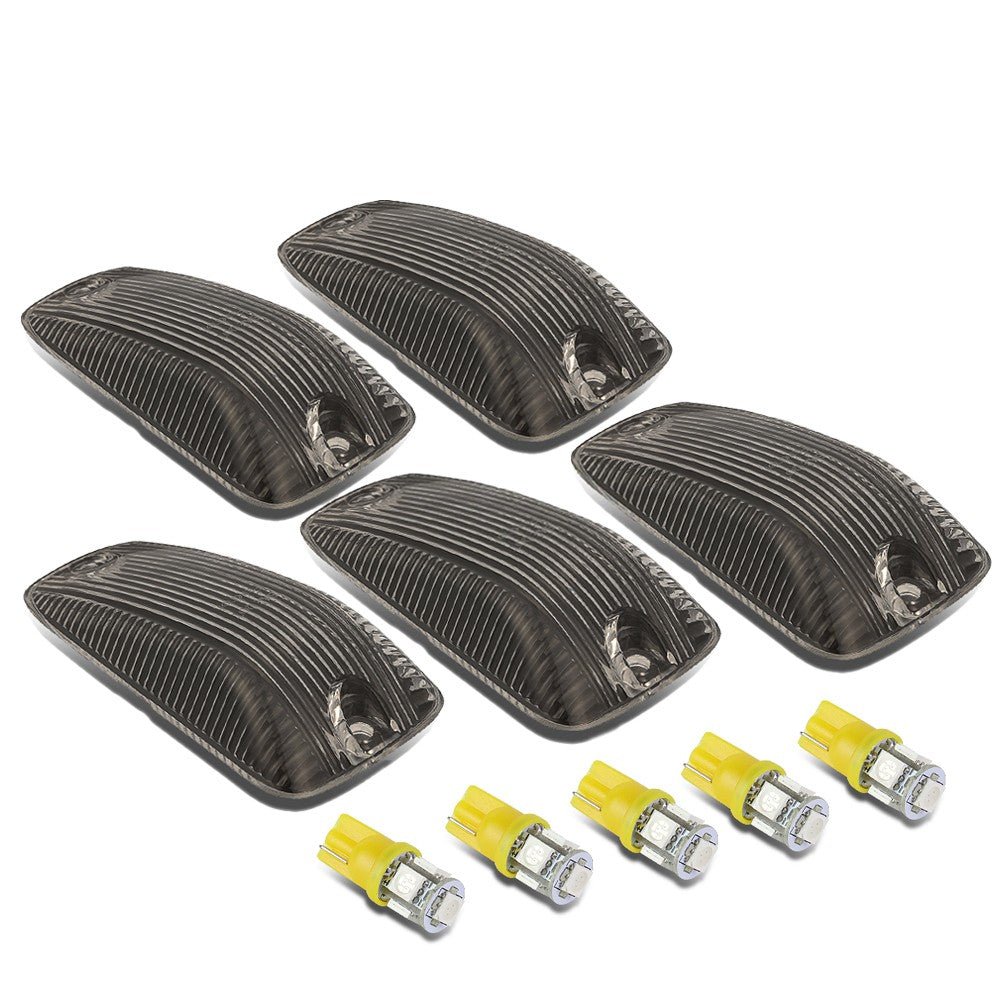 Smoked House&Len/Yellow LED Roof Top Light Cab Lamp For 88-02 Chevy C/K-Series