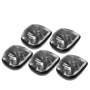 Black House/Clear Len/Blue LED Roof Top Light Cab Lamp For 99-16 F-Series SD