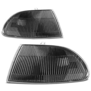 Black Housing Clear Lens Reflector Corner Light For 92-95 Civic Sedan EG8/9 EH9