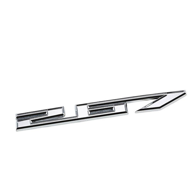 Chrome 267 Symbol Sign Car Engine Logo Badge Emblem Polished Decal Plate 3M Tape