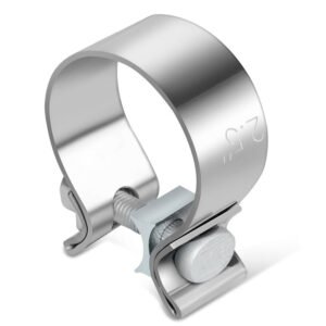 BFC 2.50″ Clamp-On Narrow Band Style Exhaust Muffler Pipe Clamp