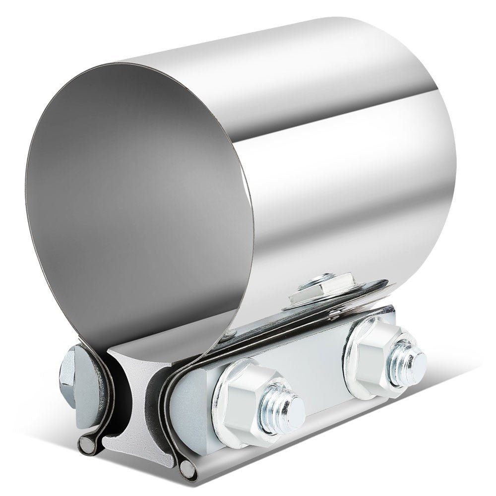 1x BFC 2.75″ Clamp-On Butt Joint Band Style Exhaust Muffler Pipe Clamp