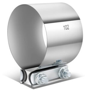 BFC 4.00″ Clamp-On Butt Joint Band Style Exhaust Muffler Pipe Clamp