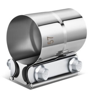 BFC 2.25″ Clamp-On Lap Joint Band Style Exhaust Muffler Pipe Clamp