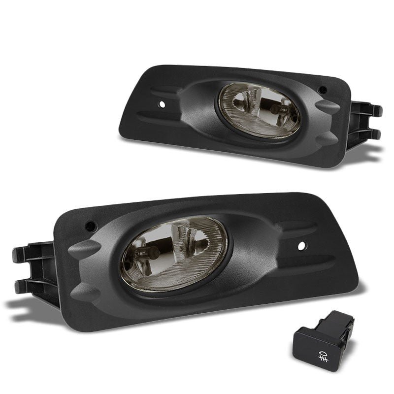 Smoke Lens Housing Driving/Bumper Fog Light For Honda 06-07 Accord 4DR Sedan