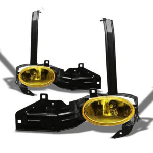 Amber Lens Housing Driving/Bumper Fog Light For Honda 08-10 Accord Coupe CS1
