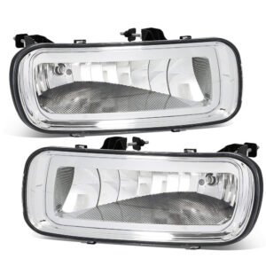 Front Bumper Replace Left/Right Halogen Fog Light H10 Bulb For 04-06 F-150