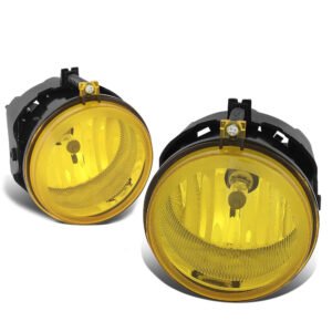 Yellow Lens Front Bumper Fog Light Lamps For 05+ Chrysler Pacifica Sebring Town & Country