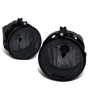Smoked Lens Front Bumper Fog Light Lamps For 07-09 Jeep Compass Patriot