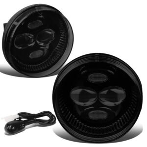 Front Bumper Replace Left/Right LED Fog Light w/Switch For 07-14 Sierra 3500 HD